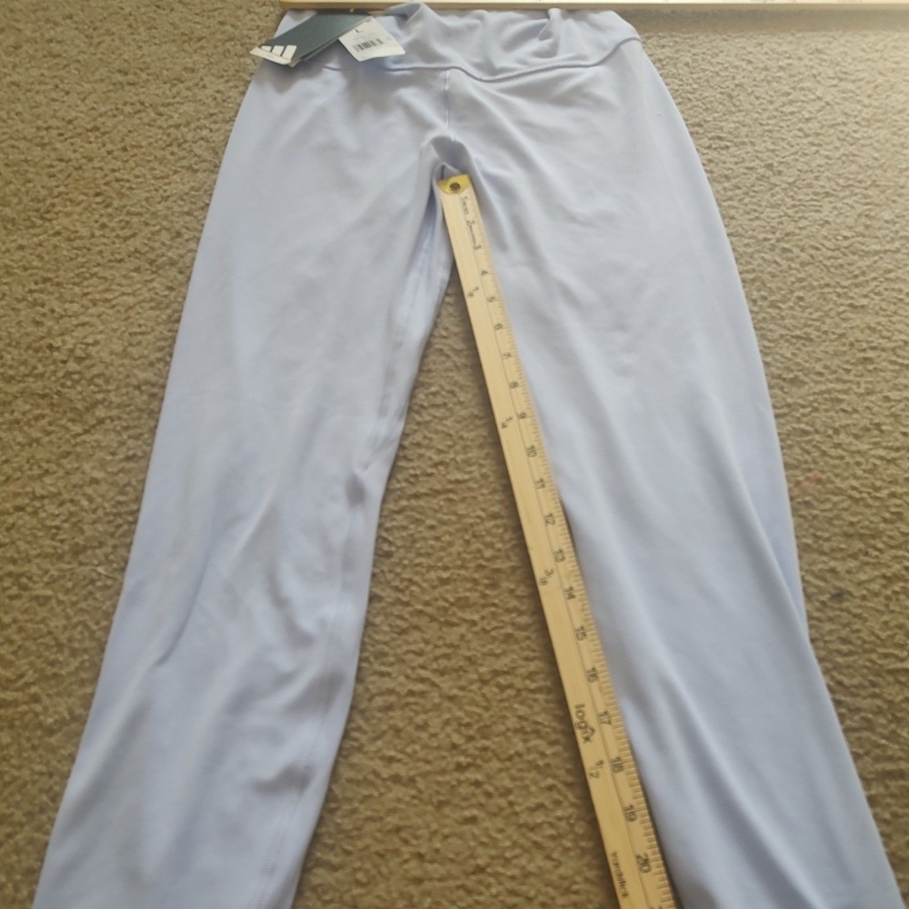 Adidas All Me 7/8 Tights Womens Size L‎ Light Purple Training Workout Pants